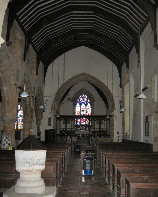 Dodford Church St Mary Interior